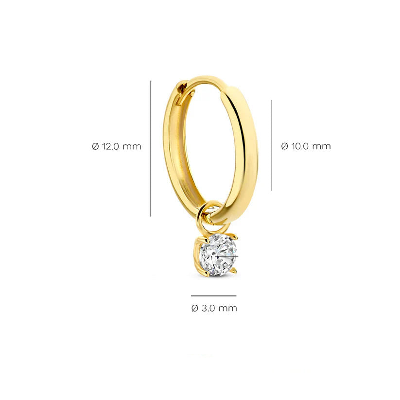 Larmes de Lune Stone Earrings Set