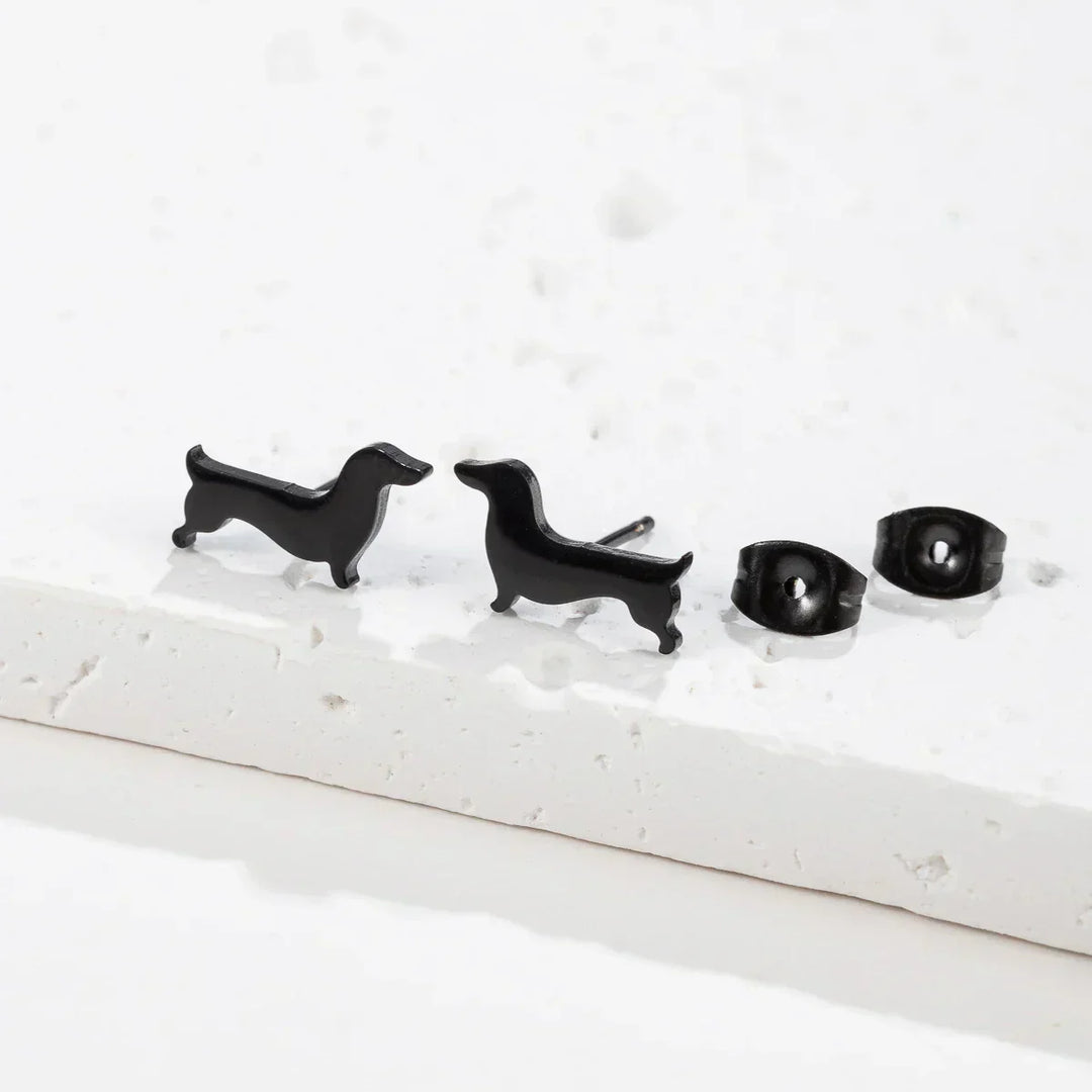 Dachshund Stud Earrings - Uthman