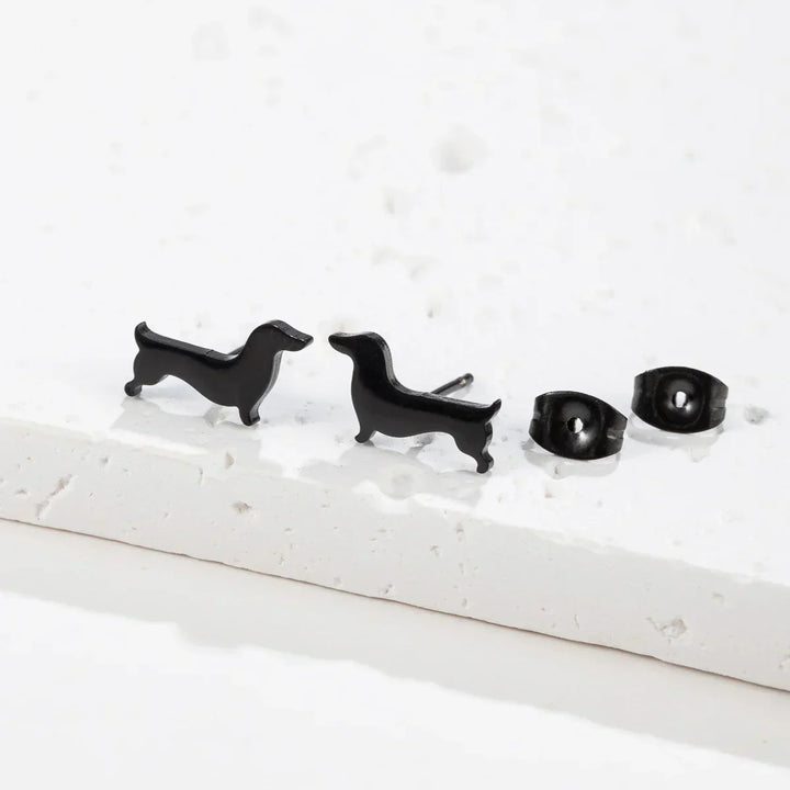 Dachshund Stud Earrings - Uthman