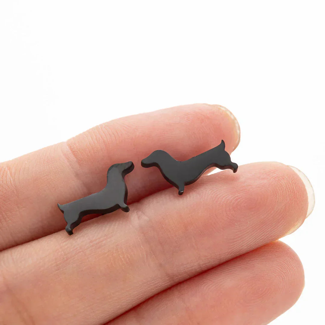 Dachshund Stud Earrings - Uthman