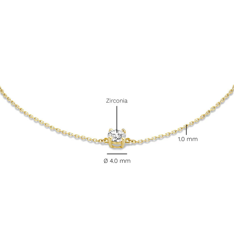 Cléa Moissanite Stone Bracelet